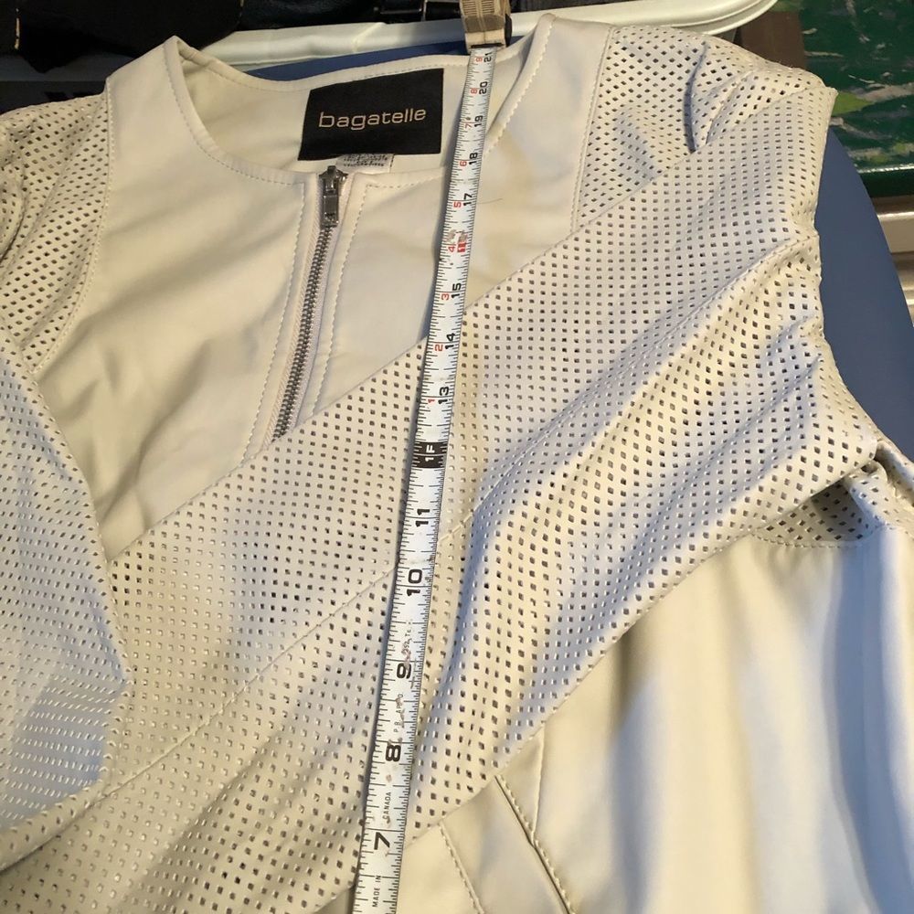 Bagatelle vegan leather jacket size 6 - Picture 8 of 10